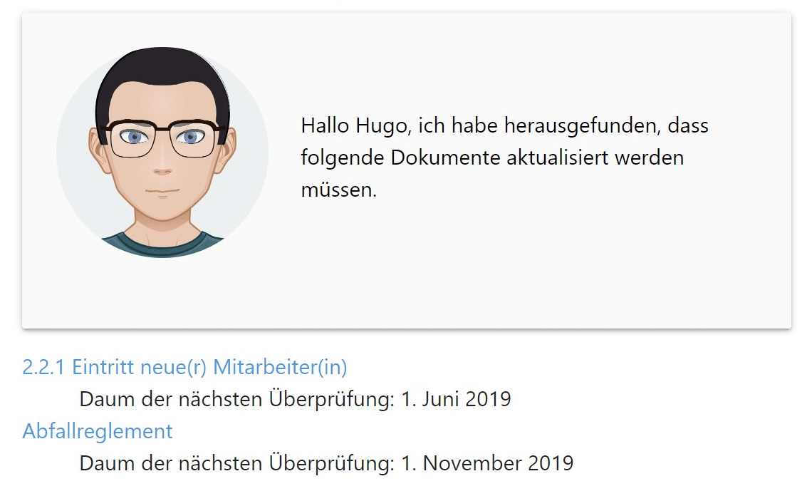 Automatische Versionsverwaltung