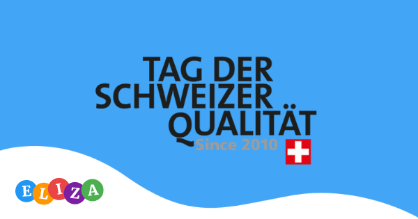 ELIZA nimmt auch am Tag der Schweizer Qualität 2020 teil - das Thema ist Künstliche Intelligenz im Qualitätsmanagement