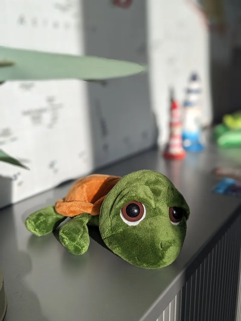 Die Plüsch-Lizzy im ELIZA-Büro